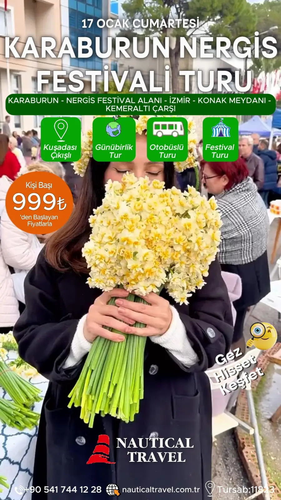 KARABURUN NERGİS FESTİVALİ TURU